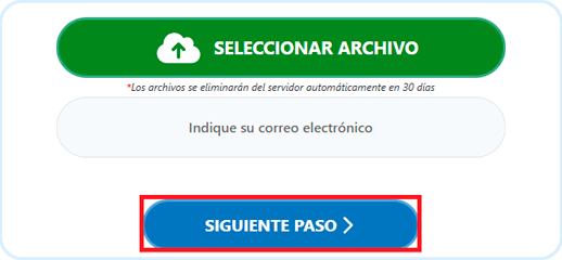 Presion el botón Continuar